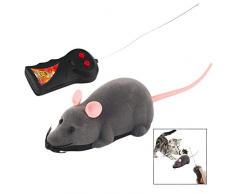 Enzege RC Souris Jouet pour Chat Chien,Jouet Souris Pour Chat Chien Drôle de Nouveauté Cadeau