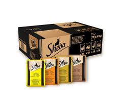 Sheba Mini Filets en Sauce – Sachets Fraîcheur - 72 sachets X 85g Nourriture pour Chat Adulte