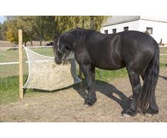 KERBL Filet à Foin Mailles pour Cheval, 160 x 100 cm, Blanc