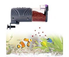 Petilleur Distributeur Automatique de Nourriture pour Poissons Distributeur Nourriture pour Poissons Aquarium et Tortue Pendant Vacances/Déplacement (A)