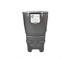 Bacs à compost de jardin Grande capacité 120L (31,7 gallons) vertical couvert COMPOSTEUR communautaire de la propriété Jardin du compostage Collecteur