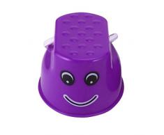 fghfhfgjdfj Drôle En Plastique Enfants Enfants En Plein Air Fun Marche Échasses Sauter Sourire Visage Motif Sports Balance Formation Jouet Meilleur Cadeau