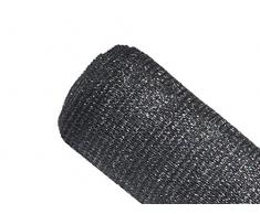 MAILLESTORE Brise-Vue 90% - Gris Fonçé - 185g/m² - sans Boutonnières Gris foncé 1.50m x 3m