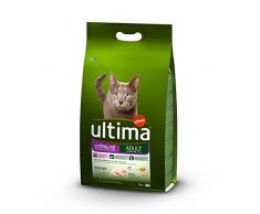 Ultima Croquettes pour Chat Adulte Stérilisé au Poulet - 3 kg