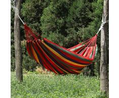 Zinniaya Hamac Double en Toile Anti-retournement hamac bâton Pliant balançoire Glace hamac bâton en Forme de Maille