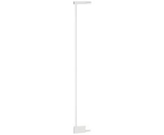 Nordlinger Pro 742047 EXTENSION DE BARRIERE ANIMAUX EN METAL A PORTILLON"DOG AND CAT HIGH" - 6,5 CM, Blanc