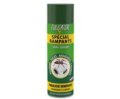 FULGATOR - Insecticide SPÉCIAL RAMPANTS - Action rapide et puissante contre les insectes rampants : araignées, cafards, fourmis, puces - Tir puissant - Sans odeur - Fabriqué en France - 500mL