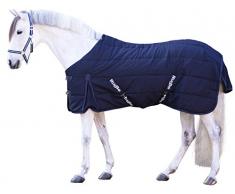 Kerbl Couverture d’intérieur pour Cheval RugBe 145 cm Bleue, 325418