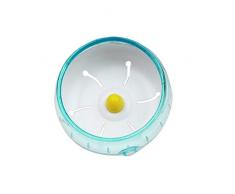 14cm Hamster Ballon dexercice Roue dexercice Silencieux Spinner Courir Spinner Roue Jouets pour Gerbilles Souris Guinée Porc Et dautres Petits Animaux 1pc Couleur Aléatoire