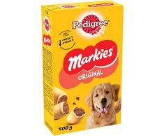 PEDIGREE Markies Original - Biscuits fourrés pour chien, 12 boîtes de 500g de friandises