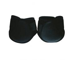 ProTack Protège-boulets pour cheval (Poney (122-142cm)) (Noir)