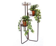 DanDiBo Echelle à Fleurs Art.2A Porte Fleurs Colonne à Fleurs 90cm Colonne à Plantes Porte-Plantes