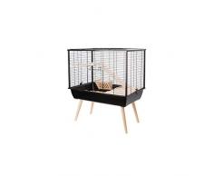 Cage Neo Muki Grand Rongeur L 77.5 X P 47.5 X H 87.5 Cm Noire