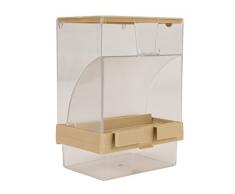 TYROL Mangeoire pour Oiseaux, Mangeoire Comodor Anti-Gaspillage Graines Oiseaux