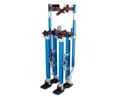 24-40in Échasses Réglables en Aluminium, Échasse en Alliage Daluminium, Échasses Travail pour Peintre (Bleu)