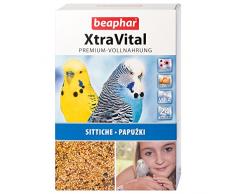 Beaphar XtraVital Sittich Aliment pour Perruche | avec Fruits et filières | avec Echinacea & Vitamine A | 24 variétés différentes | 1 kg