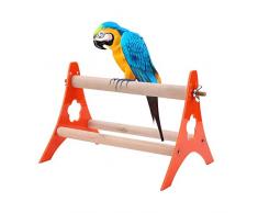 Jouet Perroquet, Perchoir Perroquet Baignoire Perroquet Support De Table À Oiseaux Jouets Interactif pour Taquiner Aux Petits Oiseaux Perroquet Perruche Cacatoès