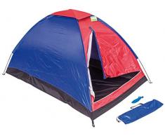 Savino Fiorenzo Tente de camping pour 2 adultes ou 4 enfants, type canadienne, pour couchage, mini tonnelle imperméable