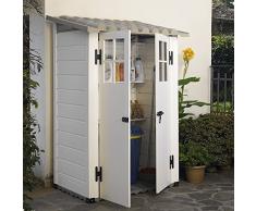 Garofalo - Abri de jardin Mural en résine PVC - Cabanon Tuscany Evo 100