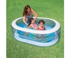 INTEX Piscine Ovale Baleine 163 x 107 x 46 cm