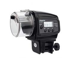NICREW Distributeur Automatique de Nourriture pour Poissons avec Ecran LCD, Distributeur Poissons Réglable Multifonctionnel pour Aquarium