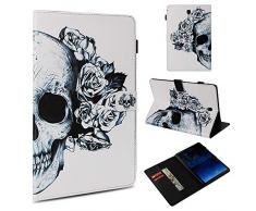 Samsung Galaxy Tab S4 10,5 Étui,Coque Portefeuille Magnétique pour Galaxy Tab S4 10,5 Pouces (Demi-houe)
