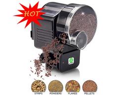 Podazz Distributeur Automatique de Nourriture pour Poissons pour Aquarium