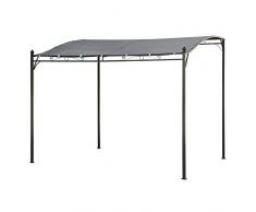 Happy Garden Pergola Murale 3 × 2,5m Nice Grise
