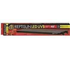 Zoo Med Reptisun Eclairage LED + UVB Capot de Terrarium pour Reptile 122 cm