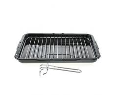 Grille Plaque de Four Universel avec Poignée Compatible avec Four Belling New World Cookers 386 x 300mm