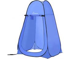 WolfWise Tente de Douche Pop Up Toilette Cabinet de Changement Camping Abri de Plein Air Vestiaire Extérieure Intérieure Portable