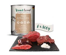 Venandi Animal Nourriture Premium Cheval en Tant Que Monoprotéine sans Céréale 6 pour Chat