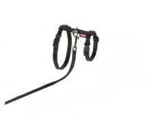 Nobby Harnais + Laisse pour Grand Chat Noir 34/57 cm + 120 cm
