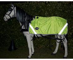 IDEAL EQUESTRIAN Couvre Reins imperméable réféchissant - Poney