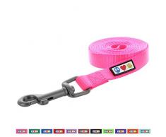 PAWTITAS Laisse Solide pour Chiot Laisse pour Dressage de Chien de 180 cm Laisse pour Chien Extra Petit/Petit Laisse pour Chien Rose Laisse pour Chien