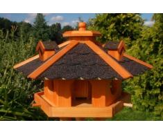 Deko-Shop-Hannusch Nichoir à oiseaux avec bardeaux bitumés