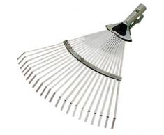 Kayser 815662 Balai gazon, 22 dents, réglable, federstahlzinken 32–50 cm