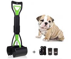 Pelle ramasse crottes par Uervoton Pelles ramasse crottes 60cm à Grande tête, poignée Facile à Presser et ressors Haute Tension