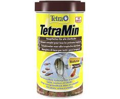 TetraMin en Flocons - Aliment Premium Complet pour Poissons Tropicaux de Surface - Favorise la Croissance la Santé et la Longévité - Renforce la Couleur - 500 ml