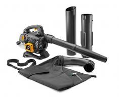 Souffleur/aspirateur thermique McCulloch GBV 322 : Souffleur/aspirateur de jardin dune puissance de 800 watts, puissance d’aspiration de 45 l, 322 km/h (N° d’art. 00096-78.652.01)