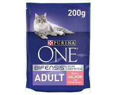 Purina One Adulte de croquettes pour Chat - 200 g (Lot de 6)
