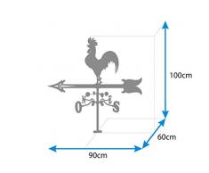 IMEX EL ZORRO 11013 - Girouette Coq Toit, 900 mm