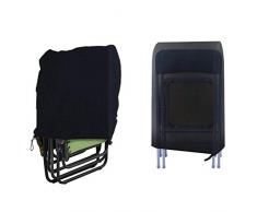 Eventualx Housse de Chaise de Patio Housse de Chaise Pliable Housse de Chaise étanche pour Jardin Extérieur Housse de Protection de Meubles en Tissu Oxford 190T