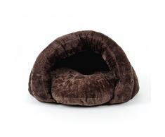 PETCUTE Panier pour Chien Sac de Couchage de Chat Chat Nid Chaud Lit pour Animal de Compagnie Grotte pour Chat