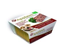 Applaws Paquet de 7 boîtes de pâté pour Chien, Poulet aux légumes - 7 x 150 g