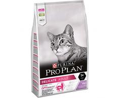 PRO PLAN Delicate - Riche en Dinde - 10 KG - Croquettes pour chat adulte