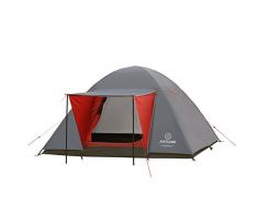 JUSTCAMP Austin 4 Tente de Camping 4 Places (245 x 210 x 135 cm)