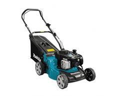 Makita PLM4120N Tondeuse à Essence 41 cm Noir/Bleu/Gris