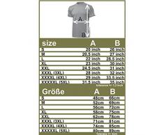 Feuerwehr 112 casque houe avec armoiries écussons emblem-t shirt#3723 - Bleu - Xx-large