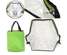 Vert solaire portable Sac de four cuisinière Soleil Camping Voyage durgence Outil pour la cuisson solaire four Sac